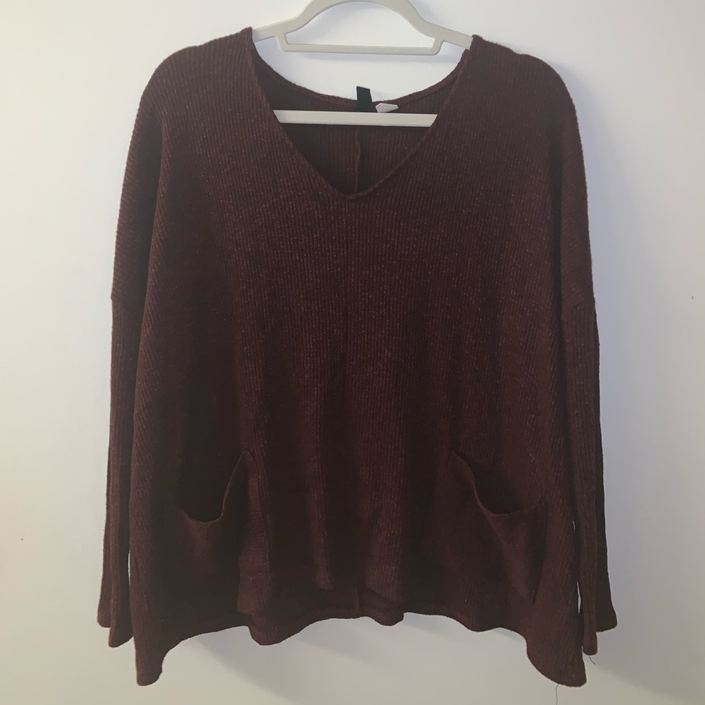 BDG Maroon Sweater